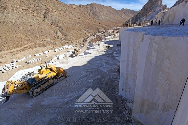 Marmaran Cream Marble Quarry
