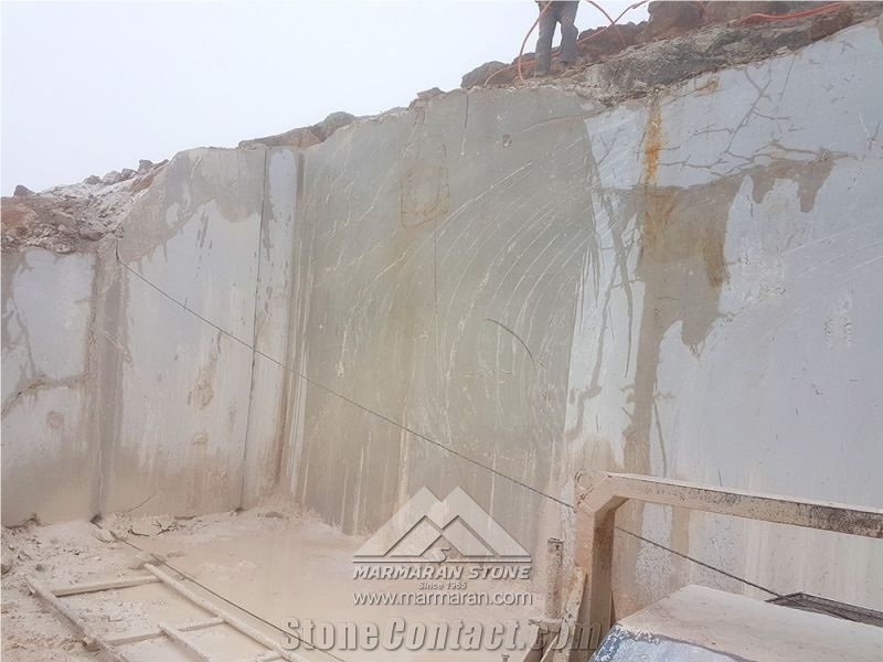 Marmaran Golden Grey Marble Quarry