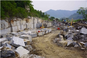 Black Marmara Marble Quarry