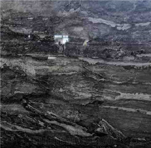 Karaman Cascata Grey Marble Quarry