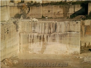 Rainbow Silver Travertine- Siena Silver Travertine Quarry