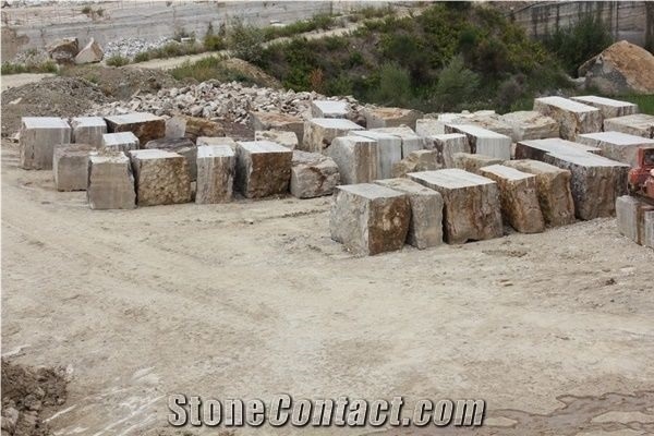 Roman Walnut Travertine Quarry