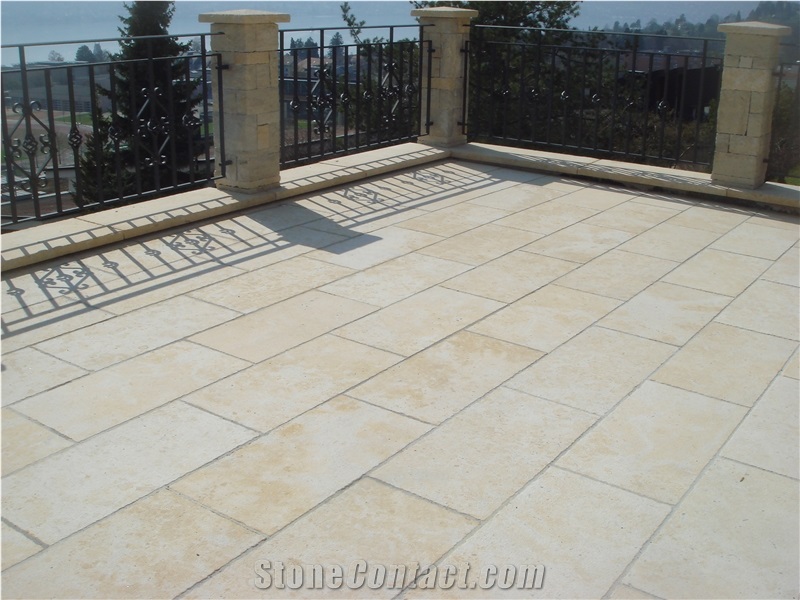 Classic Beige Limestone Quarry