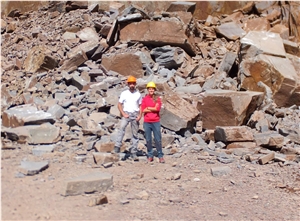 Porphyry Gardena Quarry