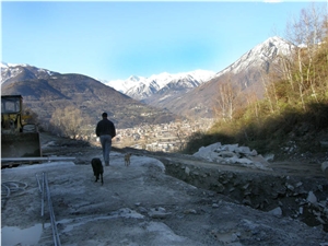 Beola Grigia Gneiss,Beola Grigia Servezzo Gneiss,Beola Argentea Favalle Gneiss Quarry