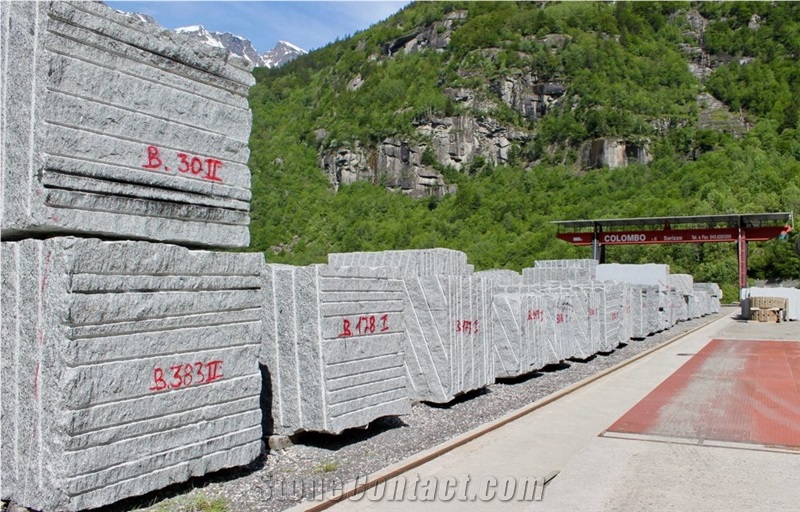 Cava Presa Pioda-Serizzo Oira,Serizzo Antigorio Scuro Quarry