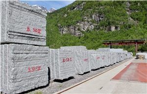 Cava Presa Pioda-Serizzo Oira,Serizzo Antigorio Scuro Quarry