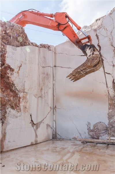 Grigio Fior di Bosco, Grey Fleury Marble Quarry