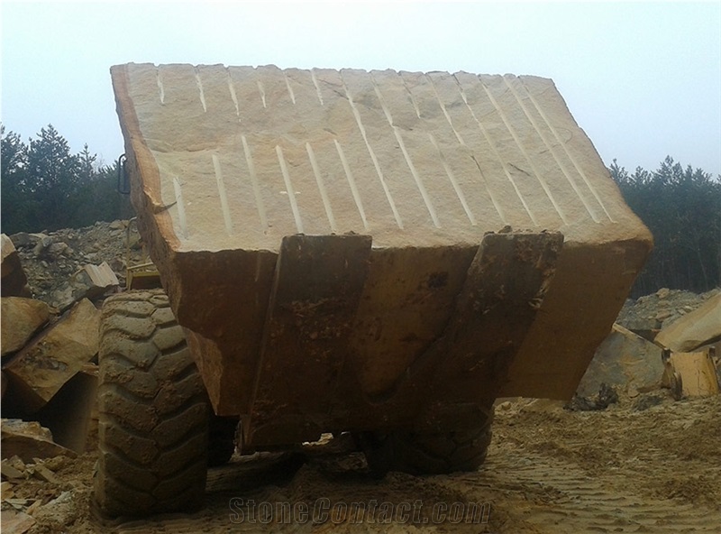 Cantera Arenisca Camel Sierra -Camel Brown Sandstone Quarry