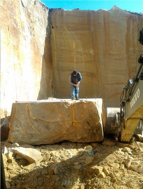 Cantera Arenisca Camel Sierra -Camel Brown Sandstone Quarry