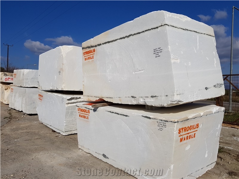 Naxos White - Bianco Naxos Marble Quarry