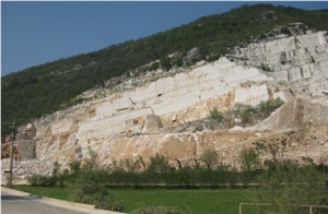 Cava Bolla-Botticino Semi Classico, Botticino Fiorito Classico Quarry