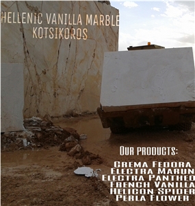 Vanilla Elikon Beige Marble Kotsikoros Quarry
