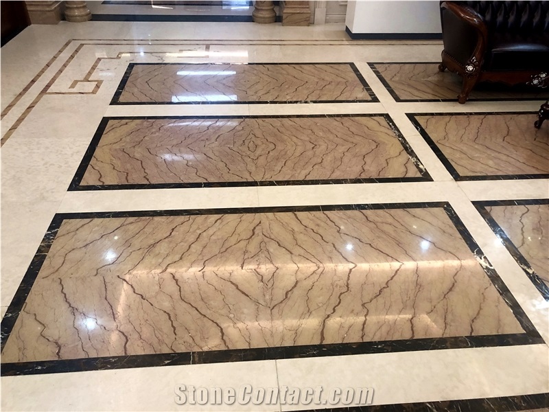 Iran Gold Royal Shanna Marble Quarry