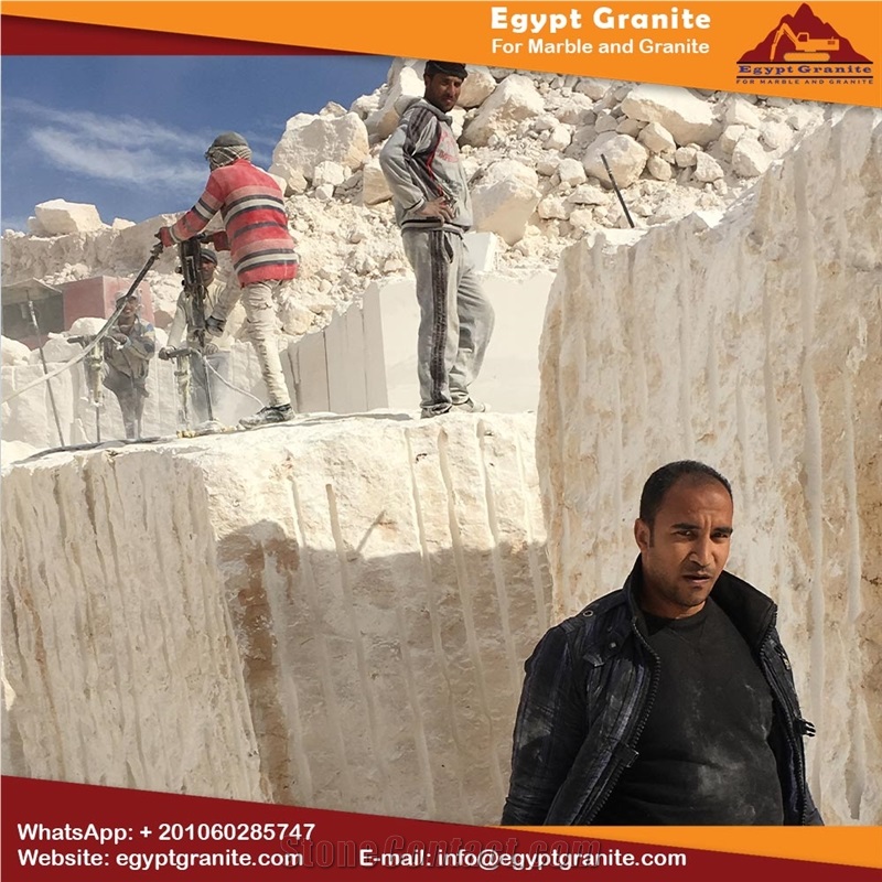 Galala Light Marble Quarry