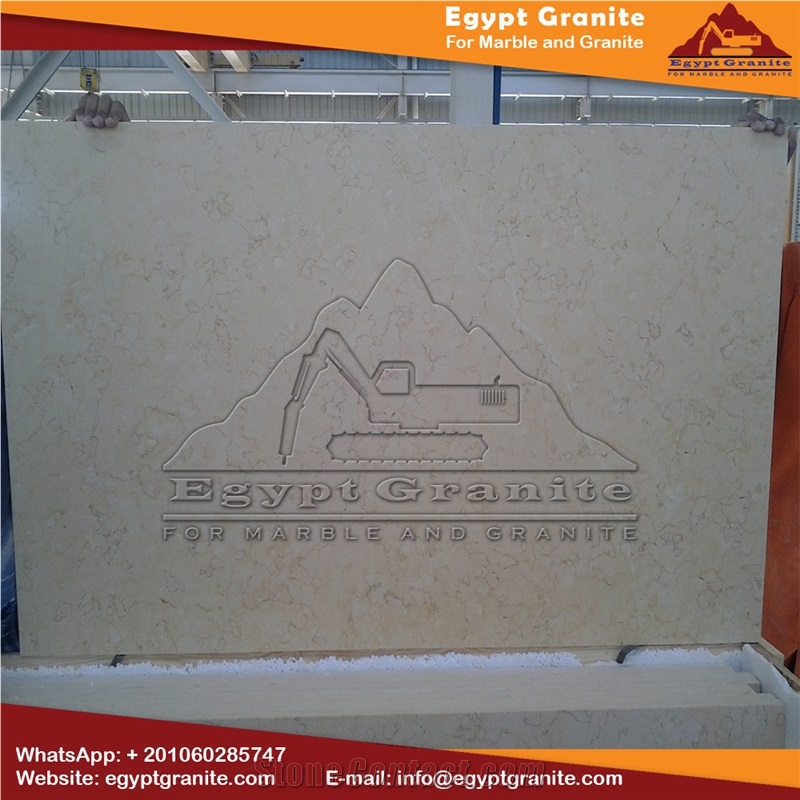 Golden Cream Marble Quarry