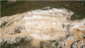 Kemalpasa White-Bursa Bianco White Marble Quarry