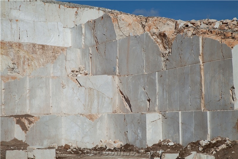 Antalya Cream Green Light Beige Marble Quarry
