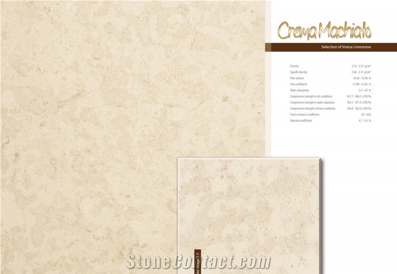 Vratsa Crema Machiato Limestone Quarry