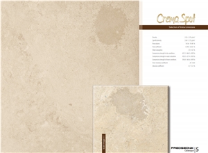 Vratsa Crema Spot Limestone Quarry