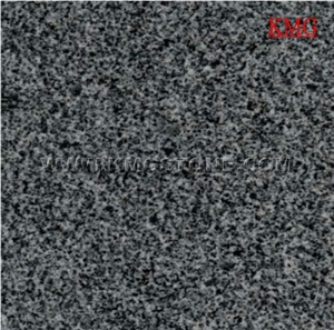 G654 Granite, China Impala Black,Sesame Black Granite Quarry