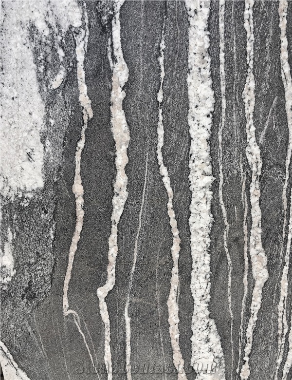 Fantastic Black Waves Granite Quarry