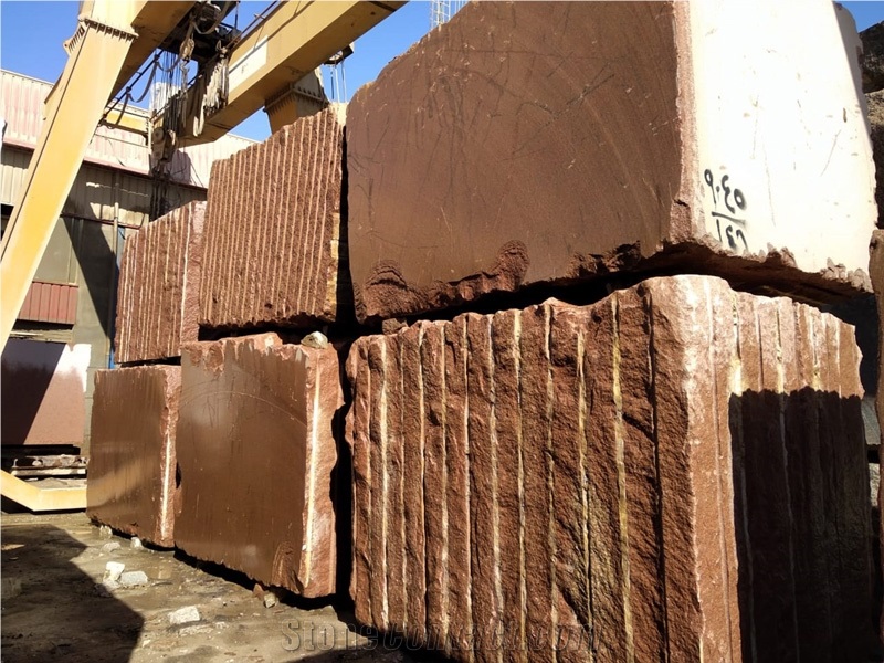New Red Aswan Granite-Aswan Red Granite Quarry