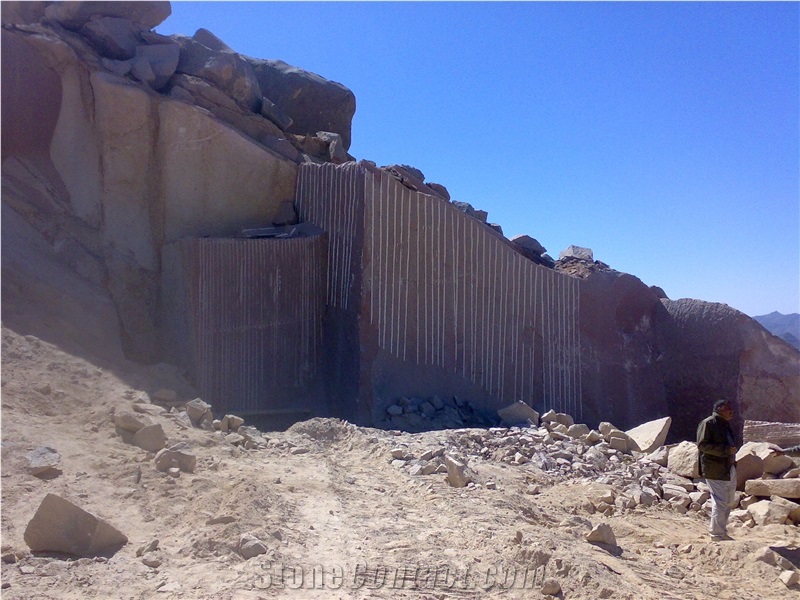 New Red Aswan Granite-Aswan Red Granite Quarry