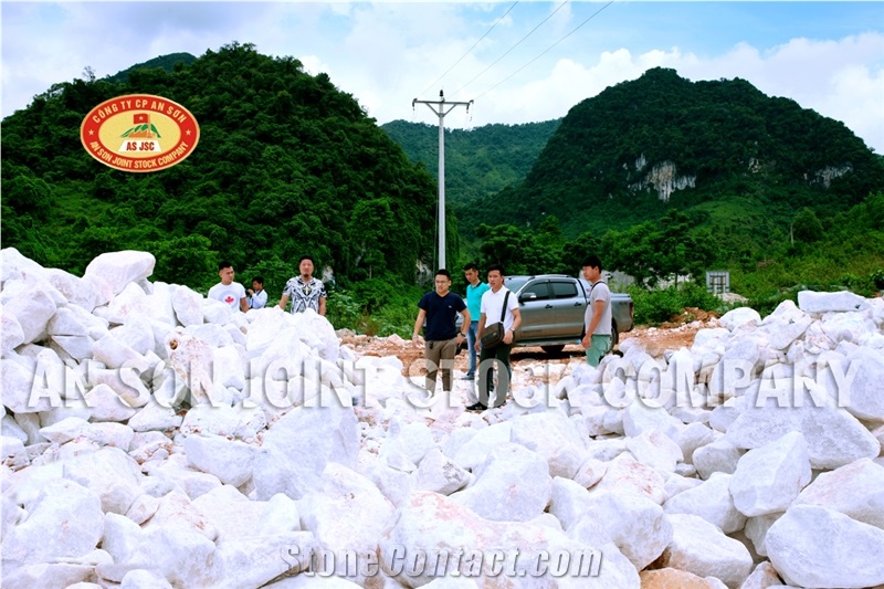 An Son White Marble Quarry