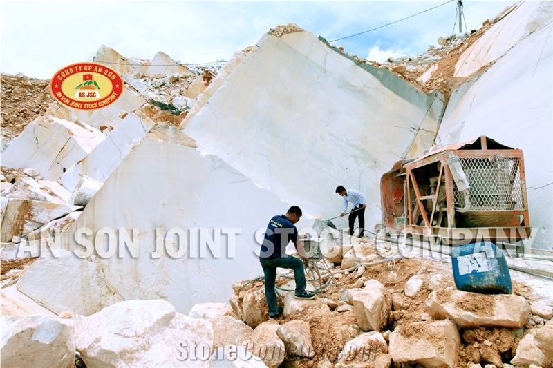 An Son White Marble Quarry