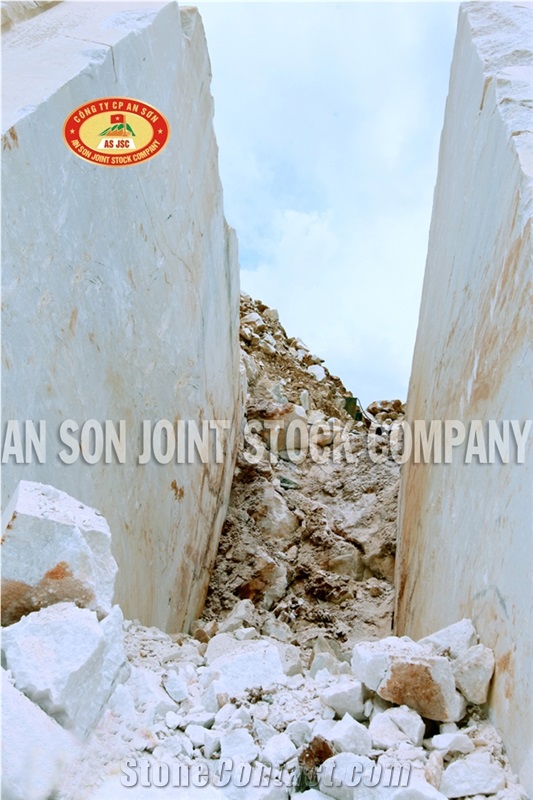 An Son White Marble Quarry