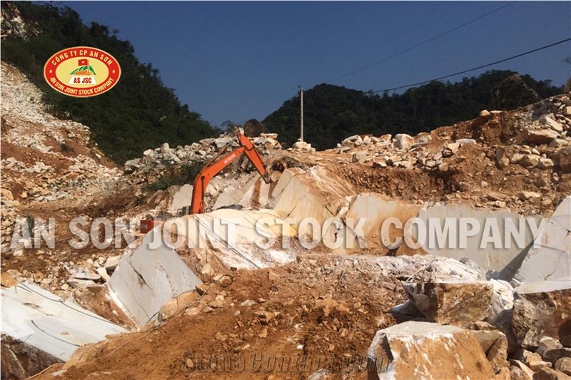 An Son White Marble Quarry