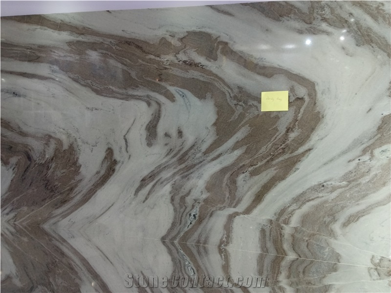 Cloudy Gray Marble Quarry