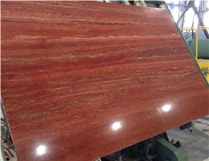 Azarshahr Red Travertine Quarry