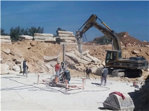 Jaune Boujaad Limestone Oued Zem Quarry Jaune Boujaad Limestone Oued Zem Quarry