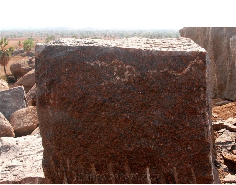 Pink Cats Eye Granite Quarry