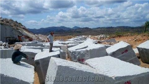 Vietnam AK White Granite Quarry