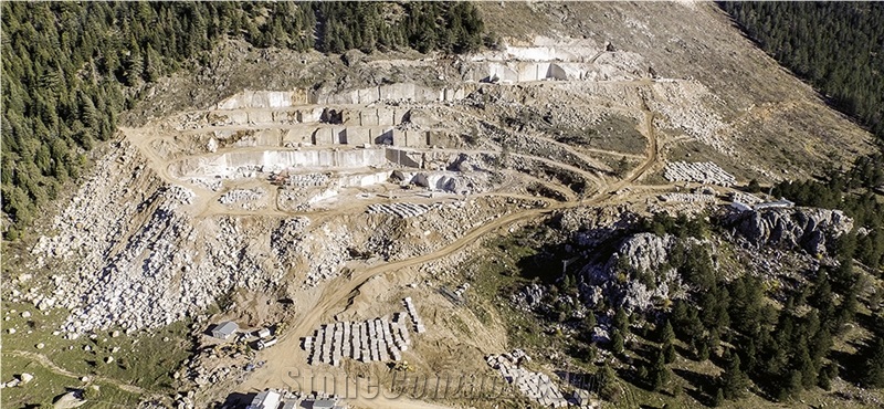 Brown Spider Emperador Marble Quarry