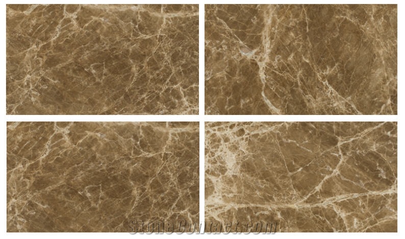 Brown Spider Emperador Marble Quarry