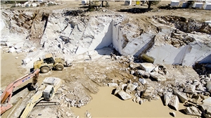 Jasmine White Marble Quarry
