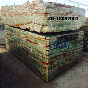 3D Pakistan Green Onyx Quarry