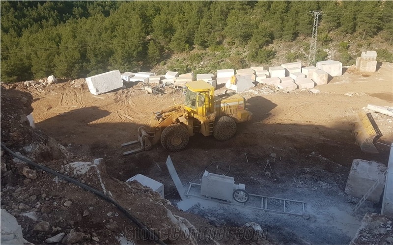 Bucak Silver Galaxy Marble Quarry