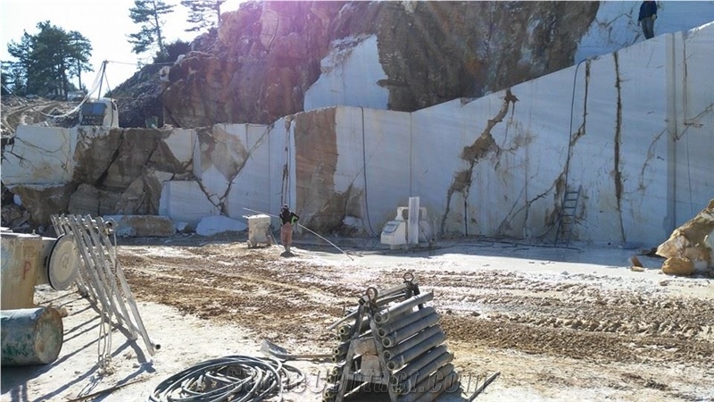 Kyknos Marble - Kycnos White Marble Quarry