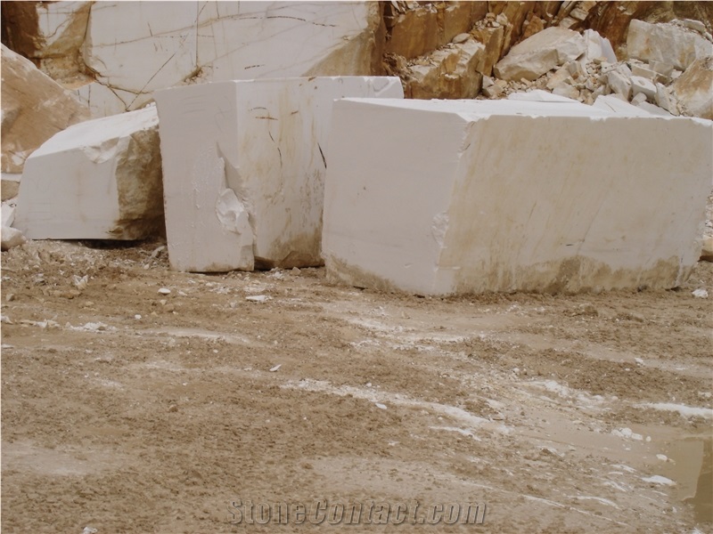 Thassos Snow White Marble Quarry