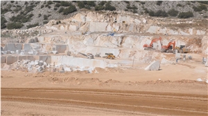 Balkan White Marble Quarry