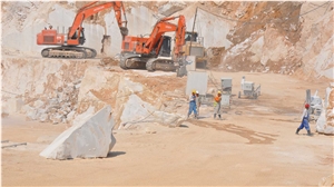 Balkan White Marble Quarry