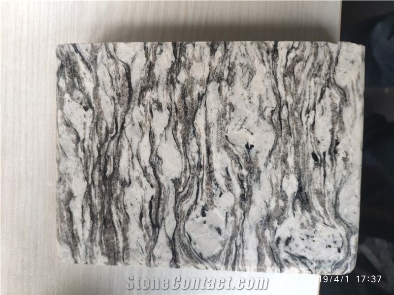 Spray white (Seawave) White Granite Quarry