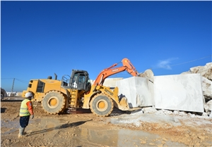 Active Grey Marble Quarry
