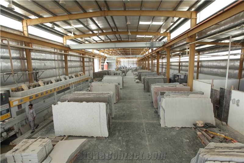 Desert Saudi Bianco Cristal White Granite Quarry