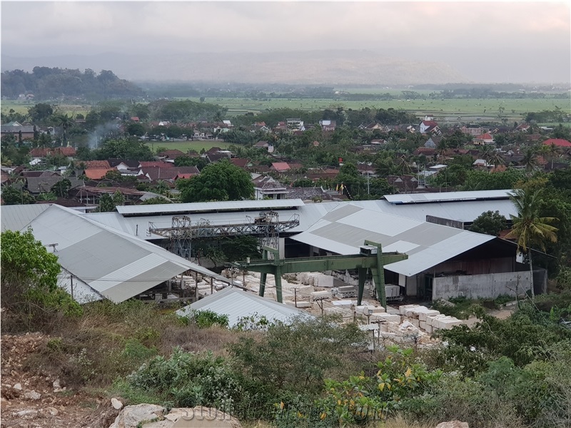 Beige Marble Quarry - Indonesia Marble Industry Tulungagung